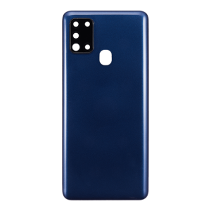 Back Cover With Camera Lens Compatible for Samsung Galaxy A21S (A217 / 2020) - Blue